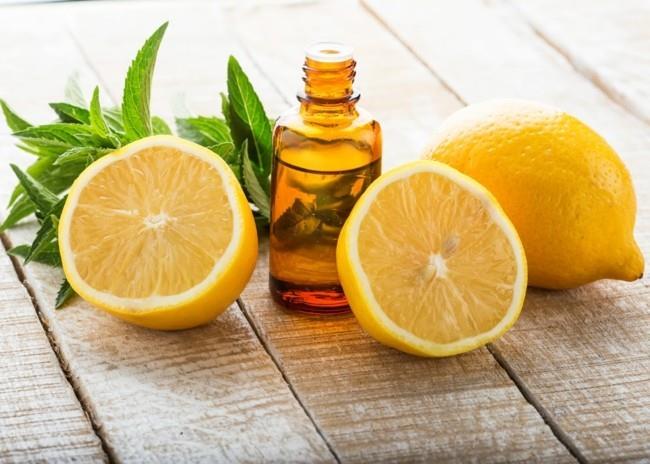 menthe fraîche huile de citron perte de poids saine