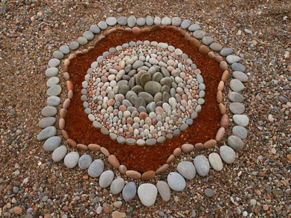 décoration de jardin accessoires de jardin pierres belles formes