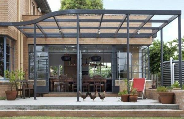 pergola de jardin en métal meubles de jardin maison d'été