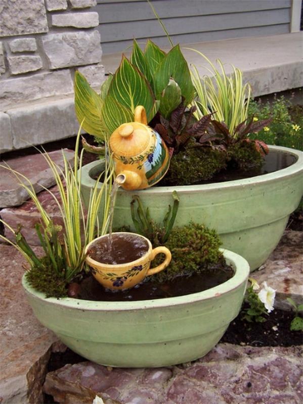 fontanna ogrodowa zrób sobie ceramiczny zestaw do kawy