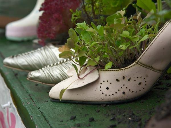 créer des parterres de fleurs chaussures pour femmes décoration de jardin