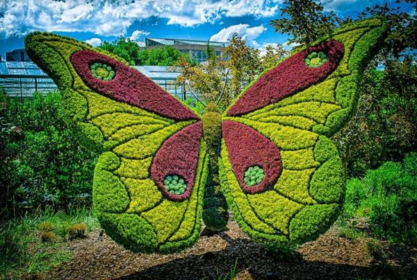 rzeźby ogrodowe rzeźby ogrodowe sztuki motyl