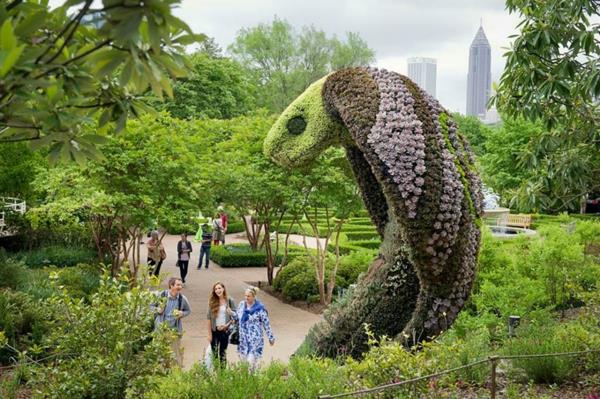 rzeźby ogrodowe kobra rzeźba ogrodowa