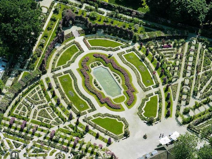 projektowanie ogrodu pomysły na ogród panorama struktura geometryczna