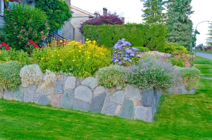 pomysły na projektowanie ogrodów projektowanie ogrodów z przodu z kamieniami
