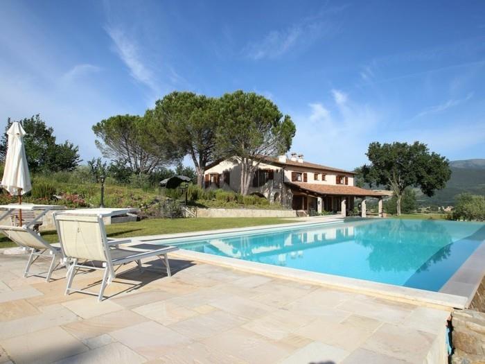 idées de jardin avec piscine piscine à débordement dans votre propre espace extérieur