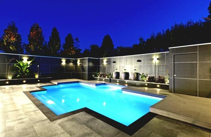 piscine de jardin design tendance et belle optique