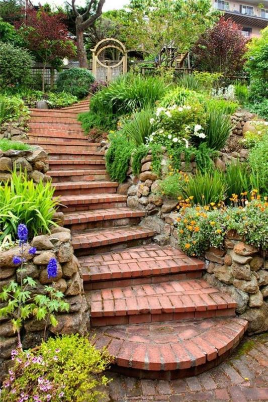 Construisez votre propre allée de jardin à partir de briques