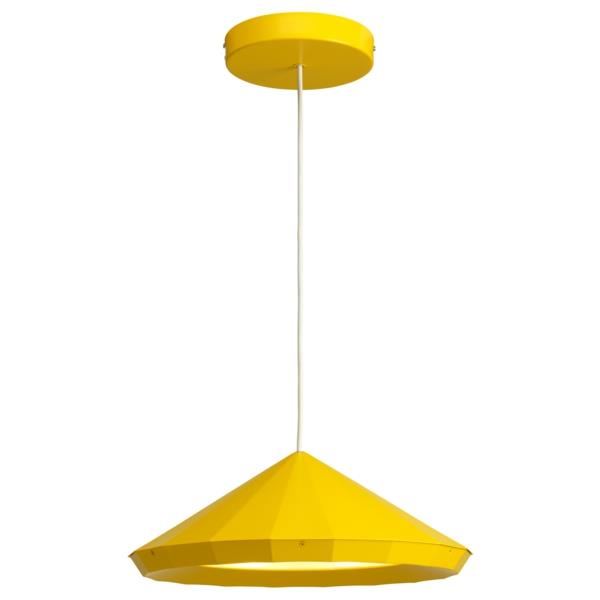 żółta lampa wisząca świeży design piękne pomysły na życie