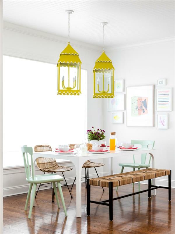 tons jaunes design d'intérieur couleur design31