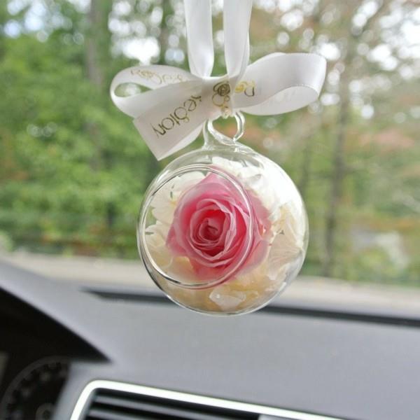 idée cadeau voiture pour conserver les roses