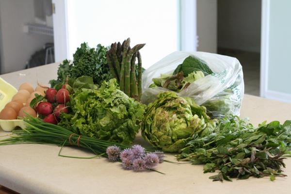 zdrowe odżywianie warzywa mięta zielona