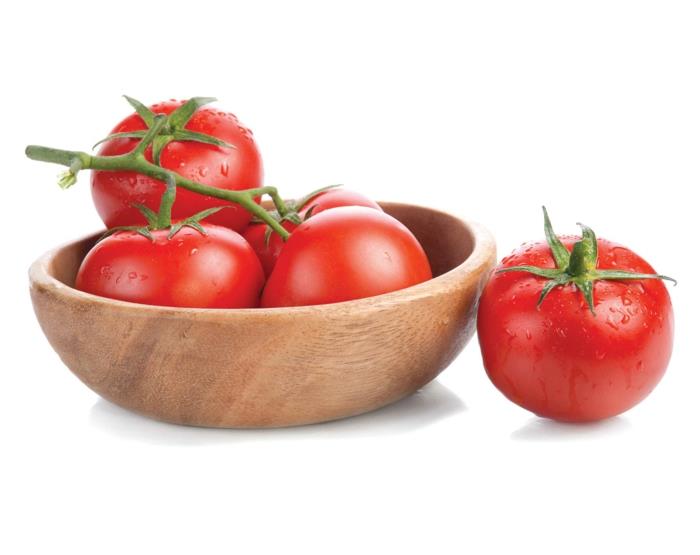 aliments sains tomates été belle peau cheveux
