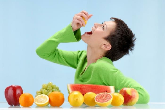 zdrowe jedzenie jedzenie owoce dzieci dorośli