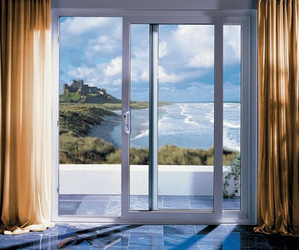 portes coulissantes en verre terrasse blanc pratiquement confortable