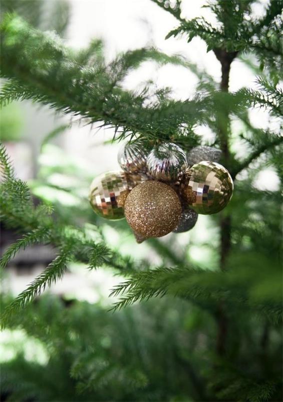 arbre de noël bijoux en or