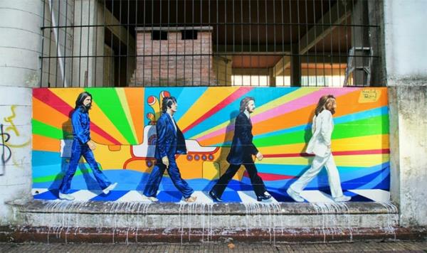 graffiti dessin buenos aires argentine beatles