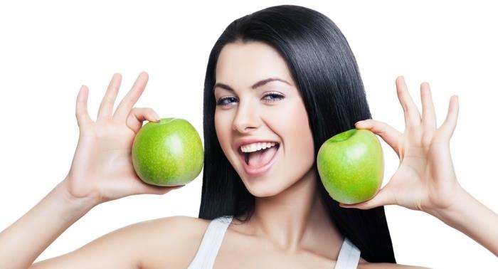 porady dotyczące pielęgnacji włosów zimowe produkty do włosów jabłka witaminy minerały