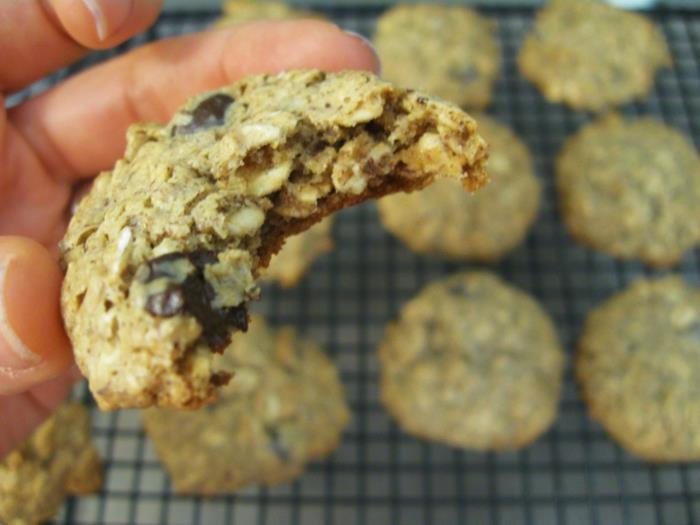 Idées de petit-déjeuner biscuits sains à l'avoine et sucettes