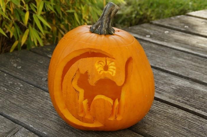 faire des idées d'artisanat d'halloween en sculptant vous-même une citrouille