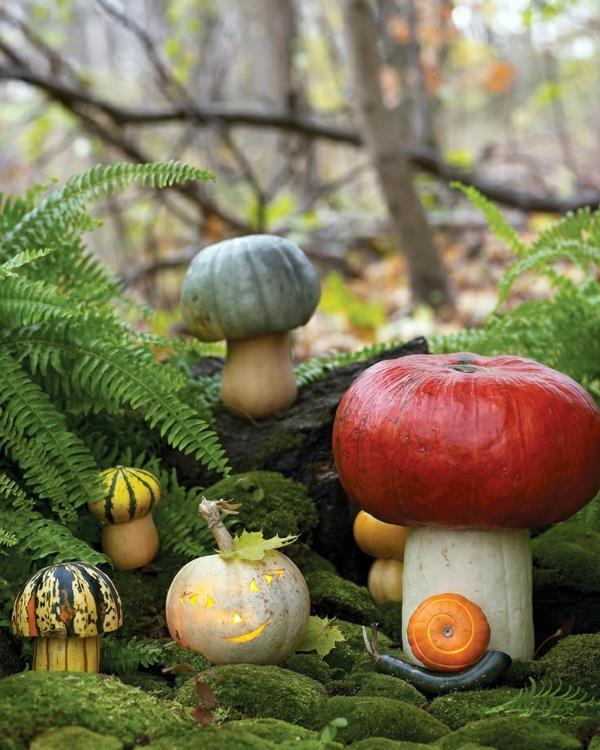 halloween conte de fées forêt décoration vous-même amusez-vous champignons