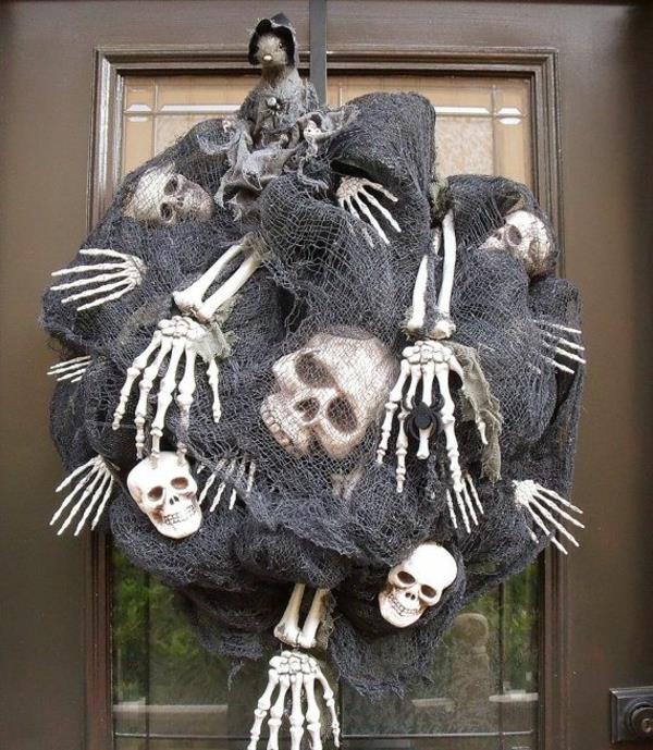 décoration d'halloween étrange faites-le vous-même amusant squelette