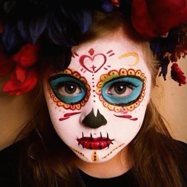 Malowanie twarzy na Halloween