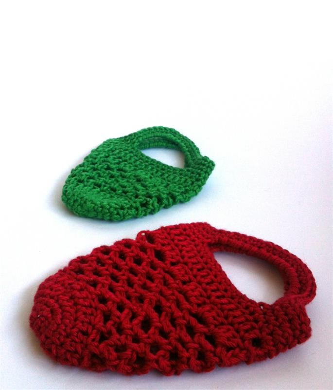 pomysły na szydełku pomysły na torebki damskie czerwone zielone