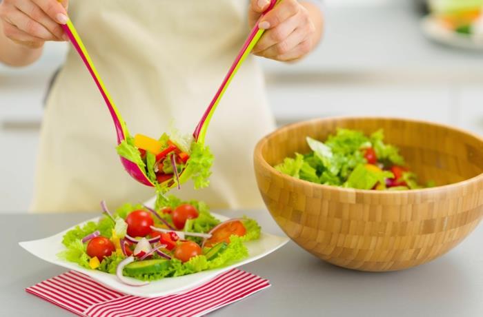 hypertension artérielle préparer des salades fraîches