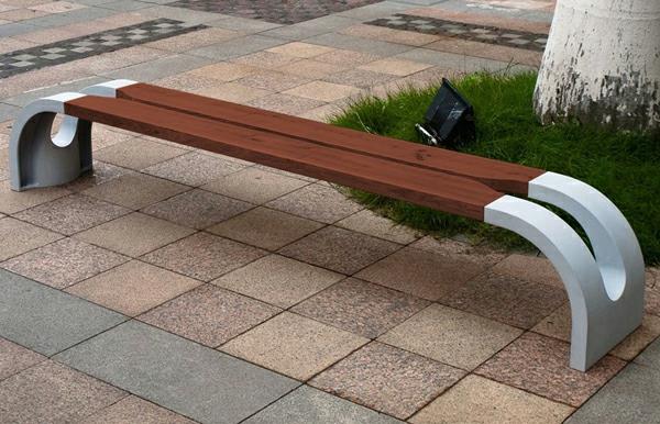 Zbuduj własną drewnianą ławkę DIY wbudowany ogród