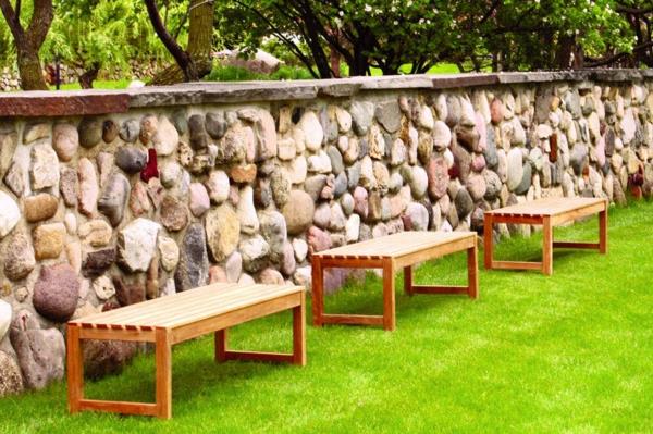drewniana ławka ławka ogrodowa zbuduj sam ogród DIY prosty
