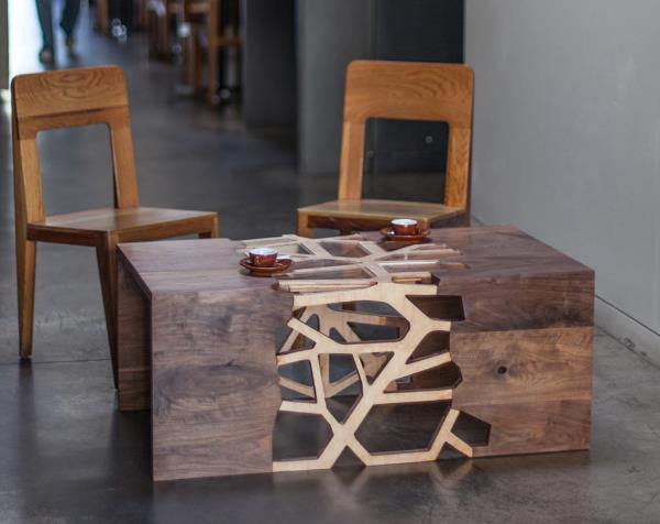 nettoyer une table en bois idée de table design