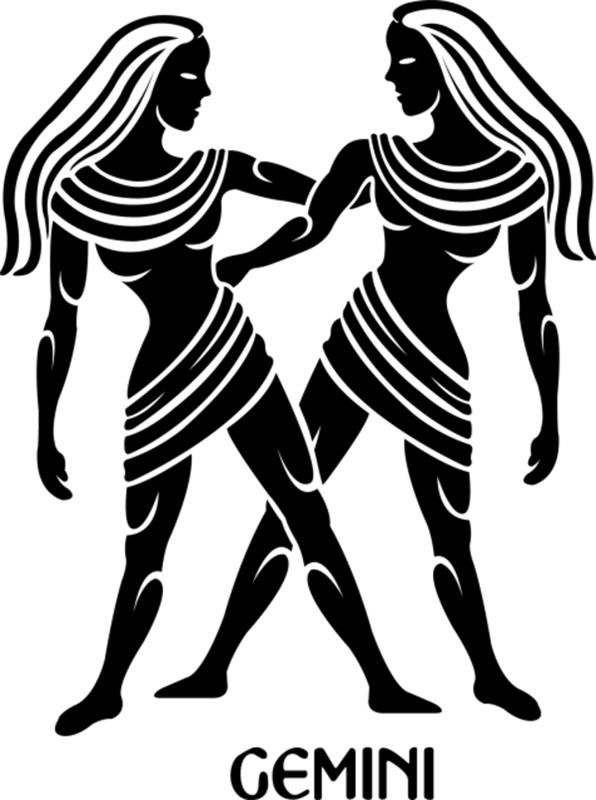 Illustration du signe du zodiaque Gémeaux