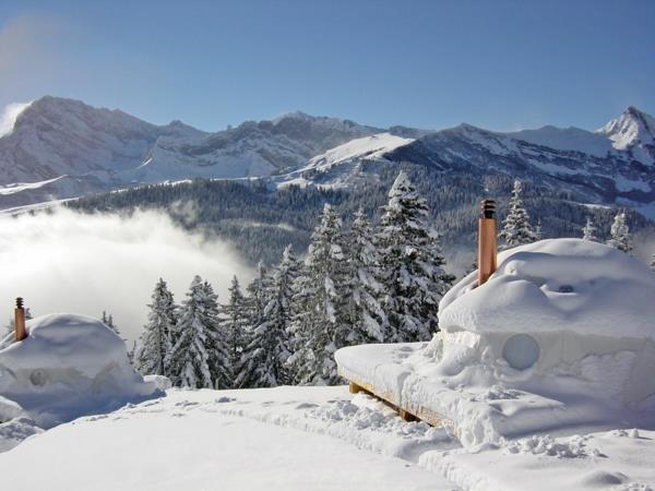 hôtel hôtel de luxe alpin igloo