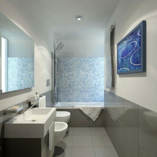 higiena w łazience jasnoszary beż morski błękit