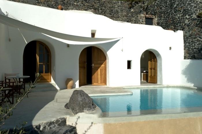 basen bez krawędzi w greckim hotelu perivolas?