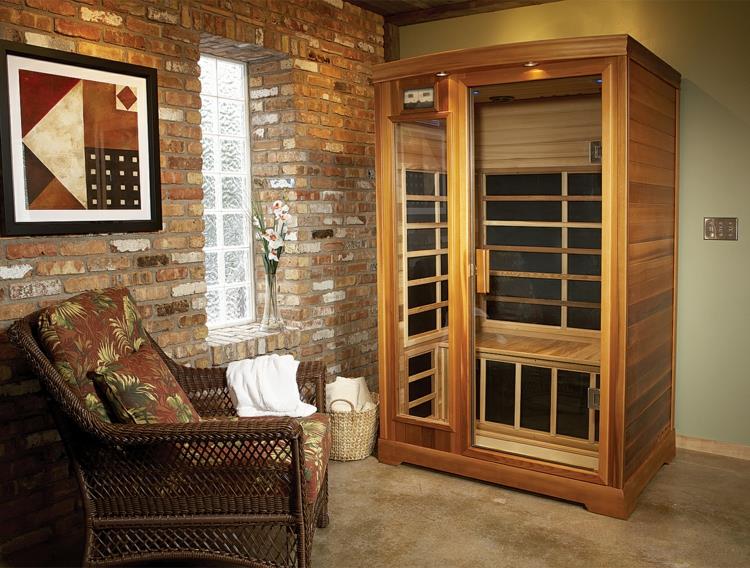 test kabiny na podczerwień klasyczna sauna lub kabina na podczerwień
