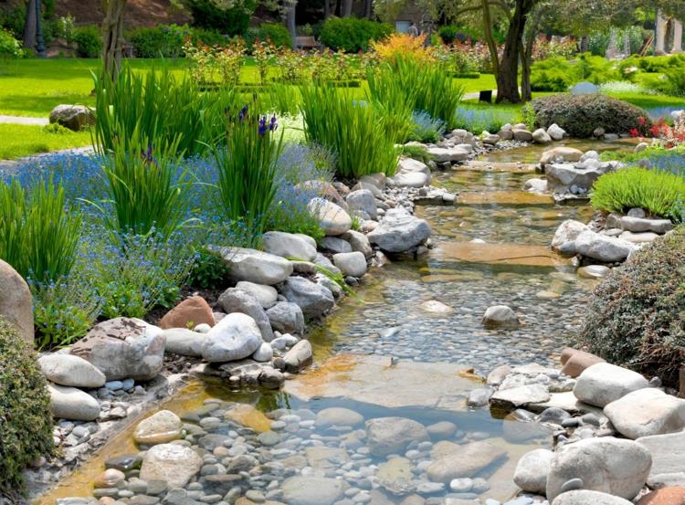images d'étang de jardin inspirantes idées de jardin pierres et pierres de rivière d'eau