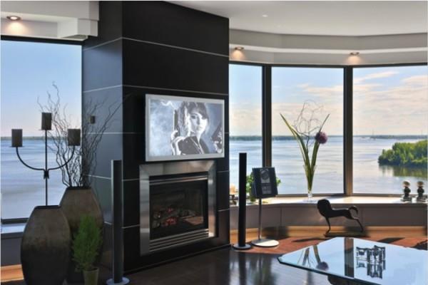 fenêtres intelligentes fenêtres panoramiques modernes