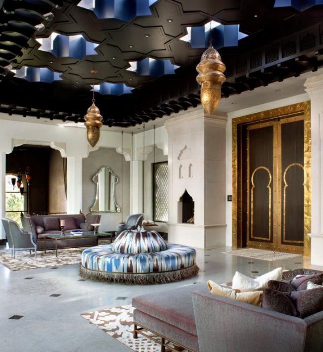 Interiéry maharadžů jsou pohádkové paláce v orientálním stylu