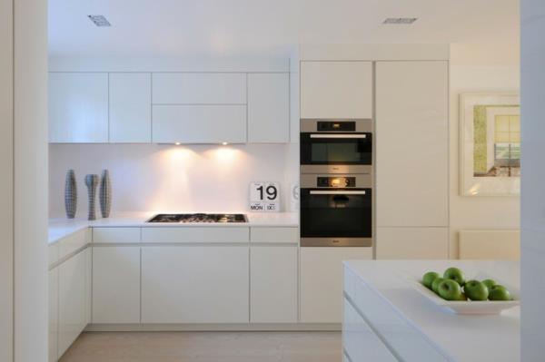 design d'intérieur dans les appareils de cuisine intégrés de style scandinave