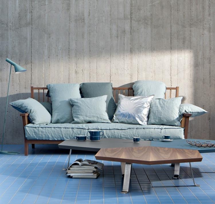 canapés italiens Gervasoni meubles design italien bois