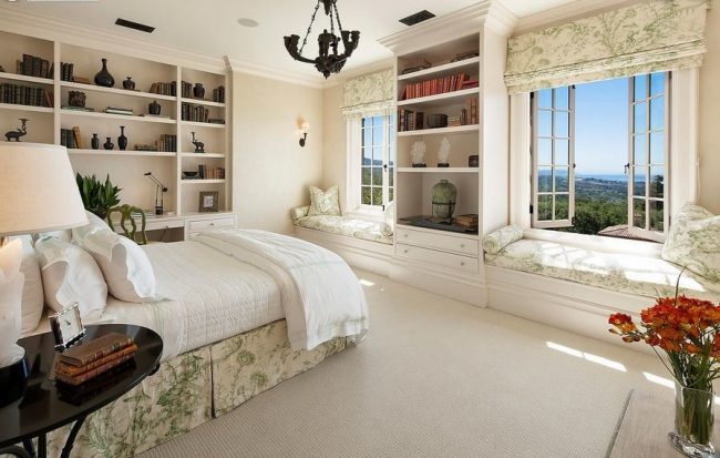 Класически италиански стил в дизайна на спалнята