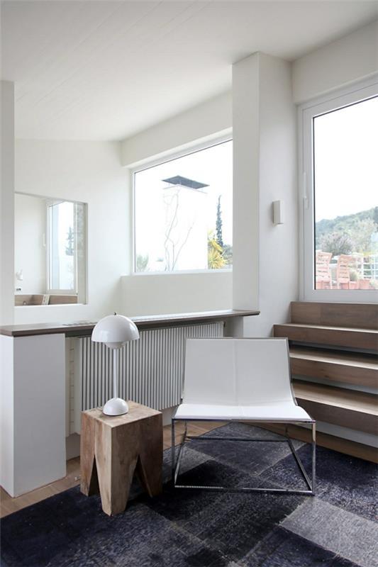 japonais décor meubles blanc brillant fenêtre