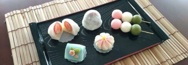 cérémonie du thé aux bonbons japonais wagashi