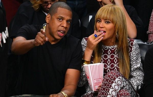 jay z i beyonce na scenie