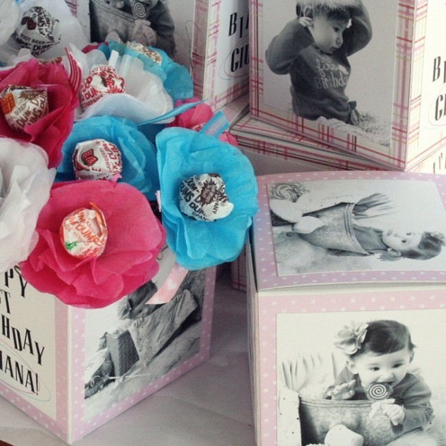 Kreieren Sie ein exklusives Geschenk für Ihre Lieben - Papierrosen mit Bonbons