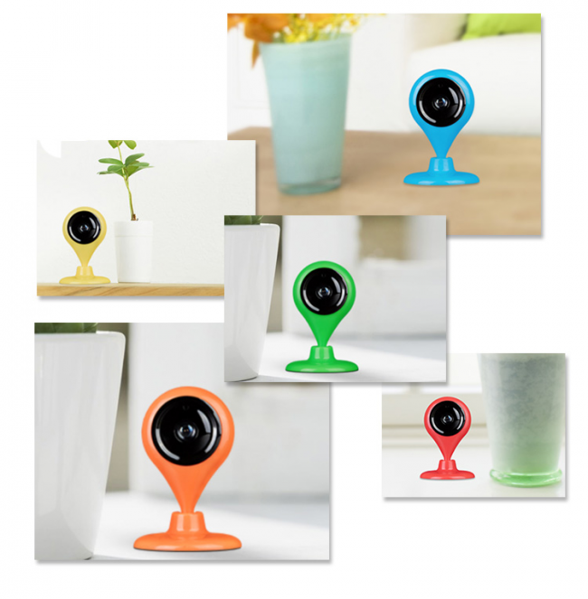 CCTV kamera 360 Smart WiFi IP kamera 720P HD je k dispozici v různých barvách