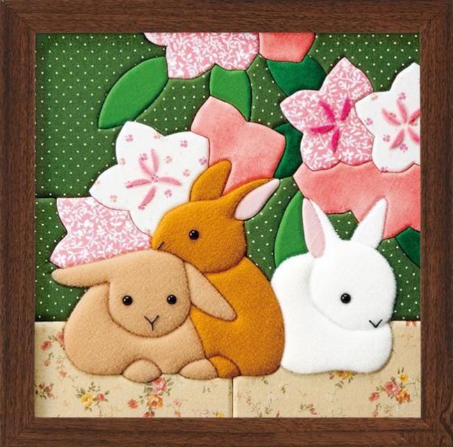 Сладки зайци от руно в картината на кинусайга