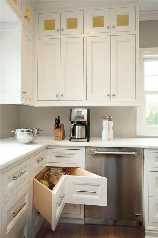 Solutions fonctionnelles en forme de L pour la cuisine moderne